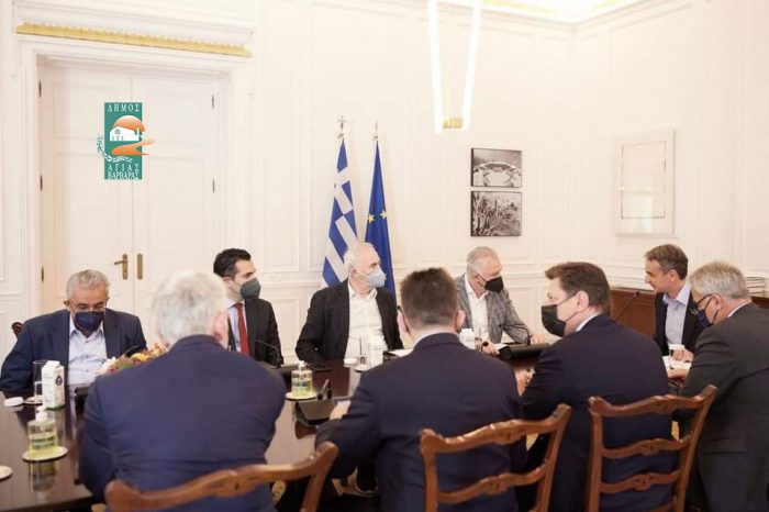 Σύσκεψη του Πρωθυπουργού με τους Δημάρχους της Δυτικής Αθήνας σήμερα στο Μέγαρο Μαξίμου
