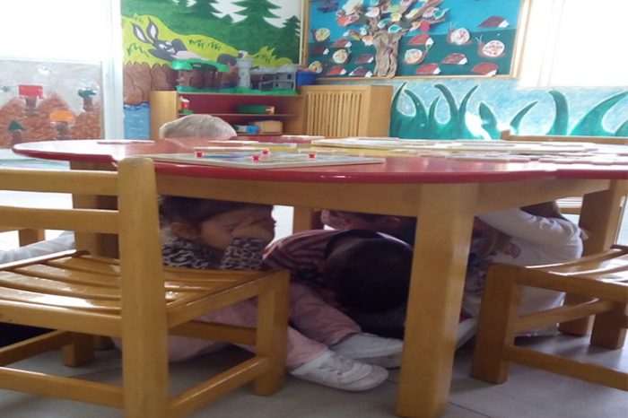 Ασκήσεις ετοιμότητας για σεισμούς στου Δημοτικούς παιδικούς  και Βρεφονηπιακούς Σταθμούς του Δήμου Αγ. Βαρβάρας
