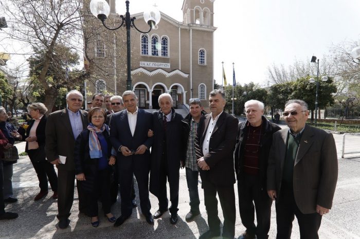 Επίσκεψη του υποψήφιου Περιφερειάρχη Αττικής Γ. Πατούλη στα Σεπόλια, τον Κολωνό και το αρχαιολογικό πάρκο της Ακαδημίας Πλάτωνος