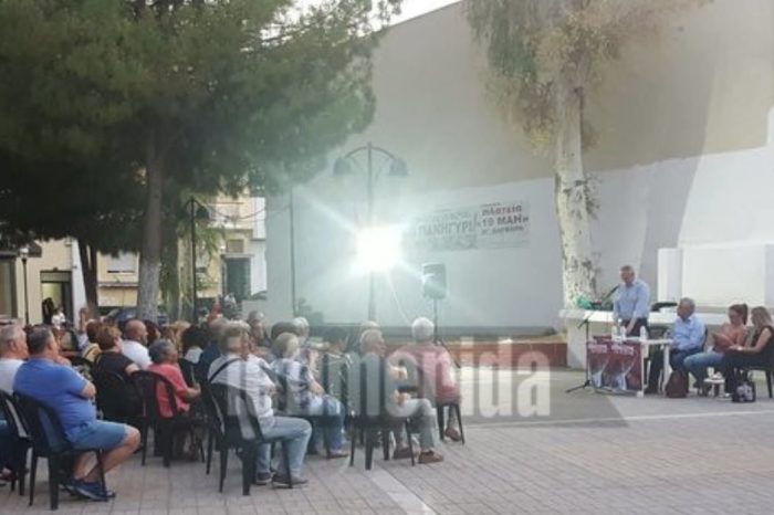 Εκδήλωση - φιάσκο του ΣΥΡΙΖΑ με 30 άτομα στην Αγία Βαρβάρα (εικόνες)
