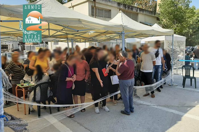 Με πλήρη επιτυχία η διανομή επισιτιστικής βοήθειας