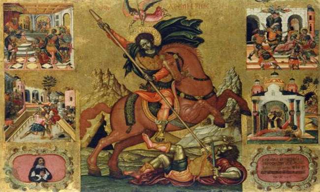 Στρατιωτικός άγιος αλλά και άγιος του πολιτισμού και της παιδείας ο Άγιος Δημήτριος
