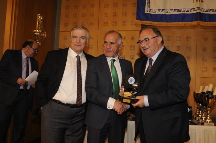 Βραβεύτηκε ο Δημήτρης Καλογερόπουλος στην ετήσια εκδήλωση της ΕΠΣΑ για το 2020