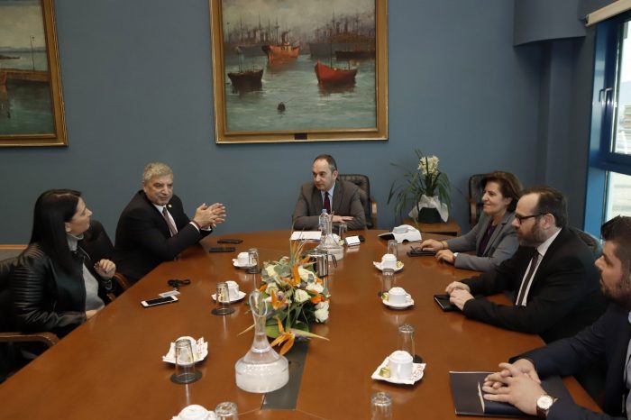 Συνάντηση του Περιφερειάρχη Αττικής Γ. Πατούλη με τον Υπουργό Ναυτιλίας και Νησιωτικής Πολιτικής Γ. Πλακιωτάκη