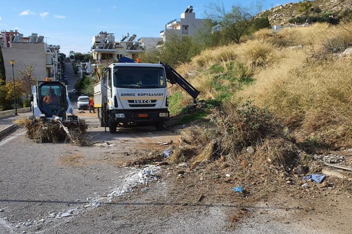 Δήμος Κορυδαλλού: Παρέμβαση ευπρεπισμού και καθαριότητας από τα συνεργεία του Δήμου στις ξεχασμένες, «παραμεθόριες» περιοχές της πόλης!