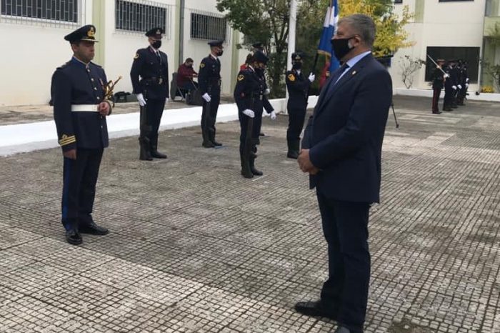 Στην τελετή ορκωμοσίας των νέων Αξιωματικών Νοσηλευτικής ο Περιφερειάρχης Αττικής Γ. Πατούλης