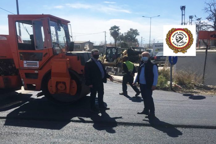 Αυτοψίες και επίβλεψη έργων από τον Δήμαρχο Αιγάλεω