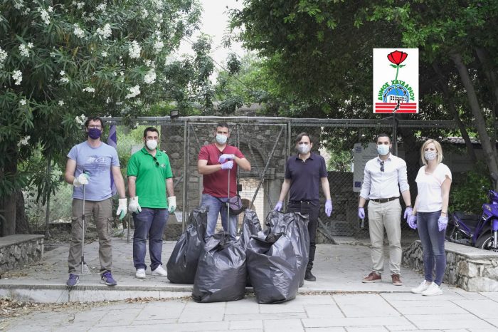 Δράση καθαρισμού, από τον Δήμο Χαϊδαρίου, της δασικής έκτασης της Μονή Δαφνίου για την Παγκόσμια Ημέρα Περιβάλλοντος