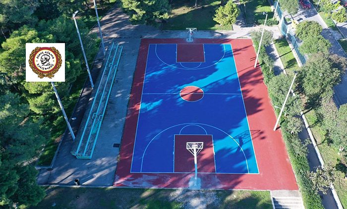 Ανακαίνιση ανοικτού γηπέδου μπάσκετ στο άλσος Λοιμωδών