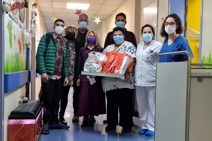 Η παράταξη "Πολίτες για τον Κορυδαλλό" επισκέφθηκε την Παιδιατρική Κλινική του Γενικού Κρατικού Νοσοκομείου Νίκαιας