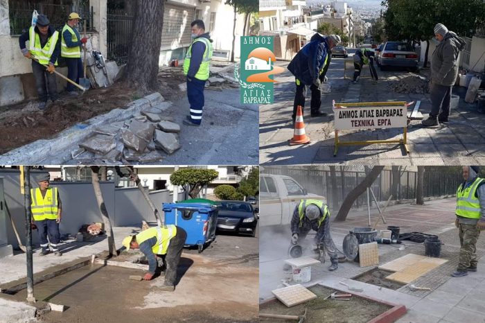 Συνεχής η προσπάθεια αποκατάστασης και εξωραϊσμού από την Τεχνική Υπηρεσία