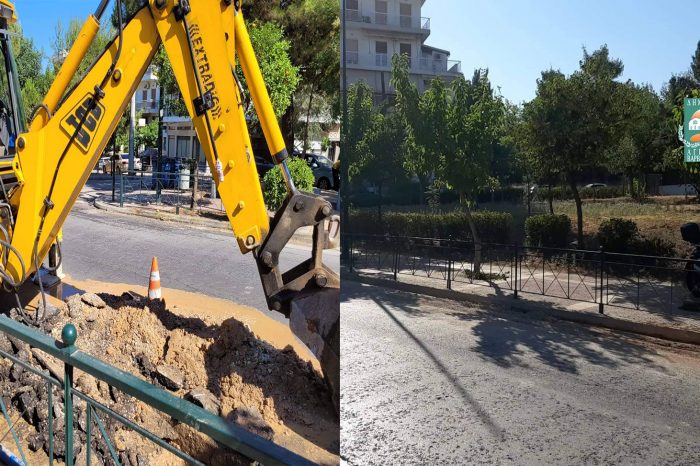 Αποκαταστάθηκε η μεγάλη βλάβη στην Μεγ. Αλεξάνδρου