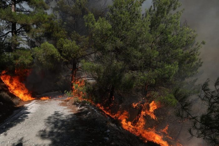 Φωτιά τώρα: Μεγάλη πυρκαγιά στην Περιφερειακή Αιγάλεω - Φλέγεται ξανά το Ποικίλο Όρος