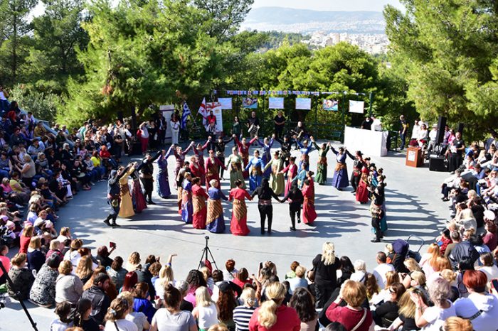 Ο Σύλλογος Ποντίων Αγ. Βαρβάρας “Ο ΦΑΡΟΣ”, καλεσμένος από την Πρεσβεία Γεωργίας στο Άλσος Βεΐκου στο Γαλάτσι