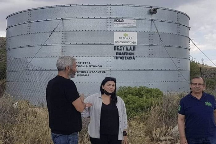 Τρεις νέες δεξαμενές για χρήση από ελικόπτερα, για την πυρασφάλεια του όρους Αιγάλεω