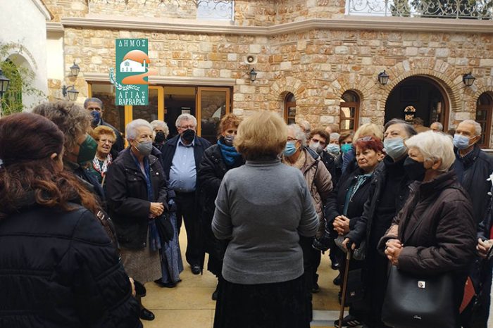 Τον Άγιο Εφραίμ επισκέφθηκαν τα μέλη των ΚΑΠΗ