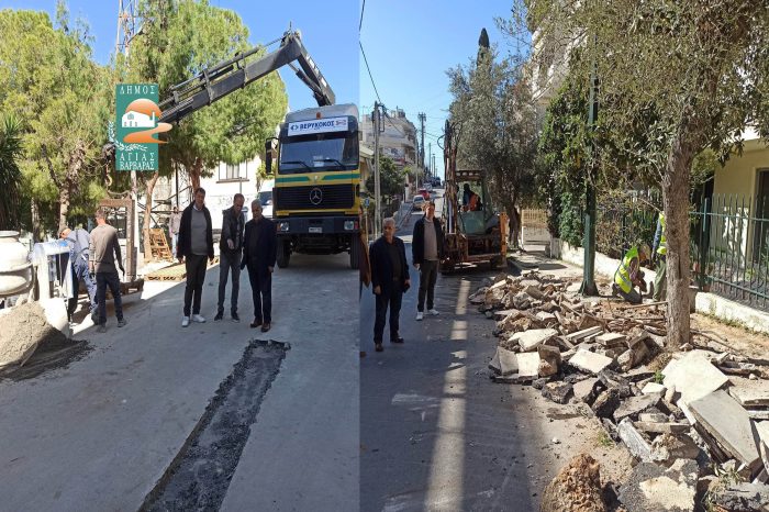 Ξεκίνησαν τα έργα ανάπλασης στην Π.Π. Γερμανού- σε εξέλιξη τα έργα πεζοδρόμησης στην οδό Αριστοτέλους