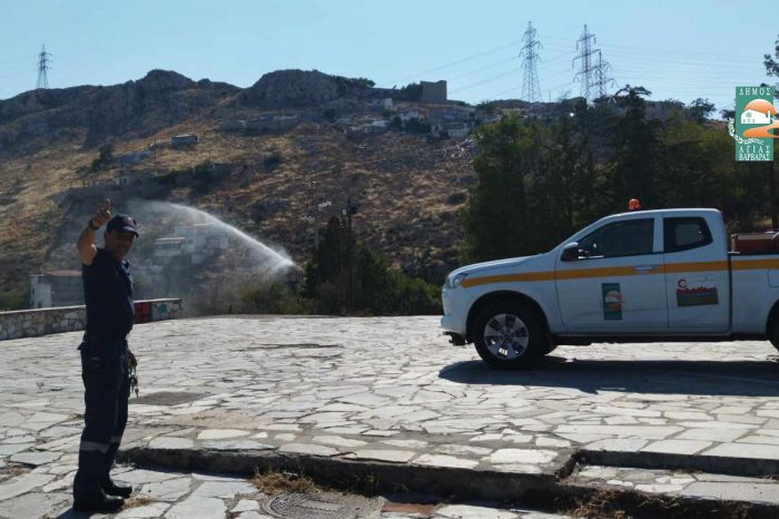 Σε πλήρη λειτουργία το σύστημα αντιπυρικής προστασίας