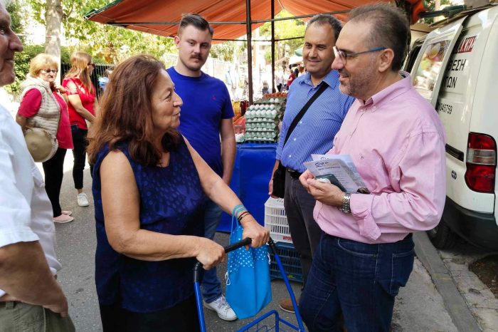 Θερμό κλίμα υποδοχής του Άρη Πανόπουλου στο Δάσος. Το πρόγραμμα Ώρα Χαϊδάρι είναι Παντού!