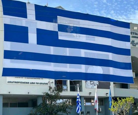 Ν. Χουρσαλάς: Η γαλανόλευκη είναι το σύμβολο