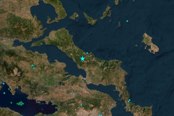 Ισχυρός σεισμός στην Εύβοια – Ταρακουνήθηκε και η Αθήνα