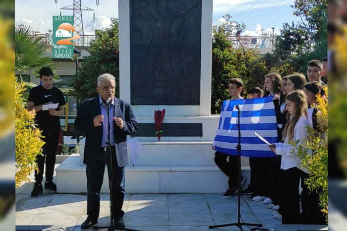 Λάμπρος Μίχος: «Η εξέγερση του Πολυτεχνείου αποτελεί θεμέλιο της 3ης ελληνικής δημοκρατίας»