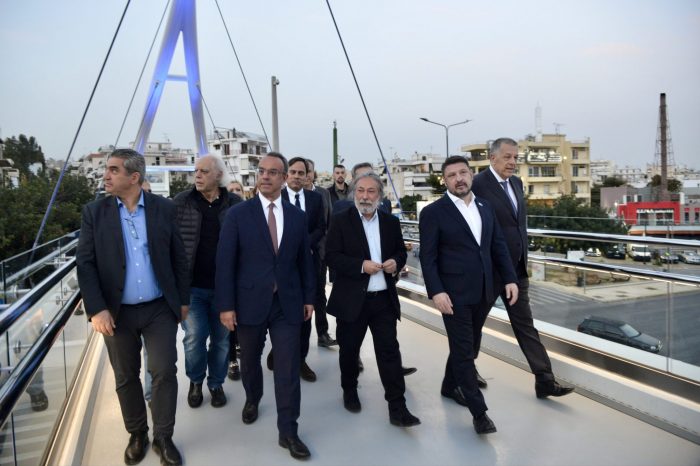 Πεζογέφυρα στο Παλατάκι: Το επίσημο δελτίο τύπου του Υπουργείου Μεταφορών