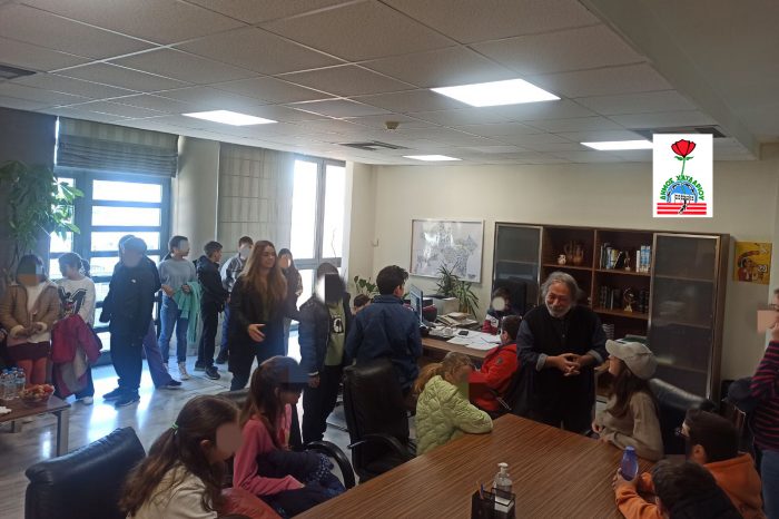 Χαϊδάρι: Επίσκεψη μαθητών του 2ου Δημοτικού Σχολείου στο Δημαρχείο
