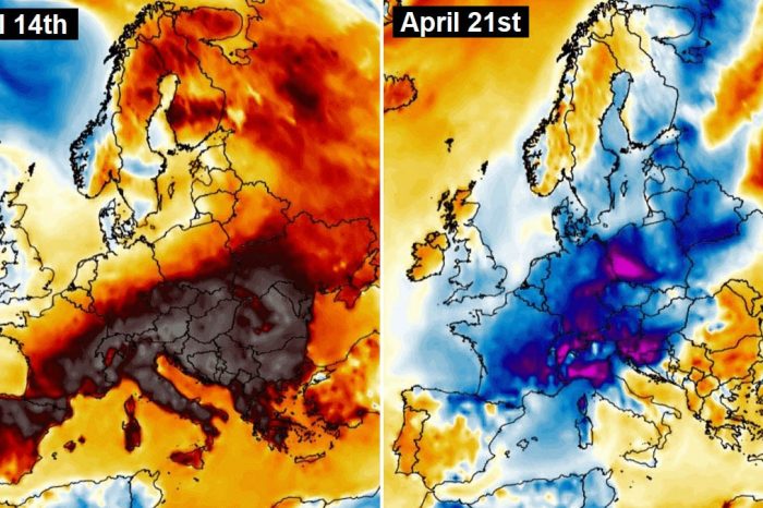Η Ευρώπη προετοιμάζεται για ψύχος και χιόνια μετά τον καύσωνα που έσπασε πολλά ρεκόρ