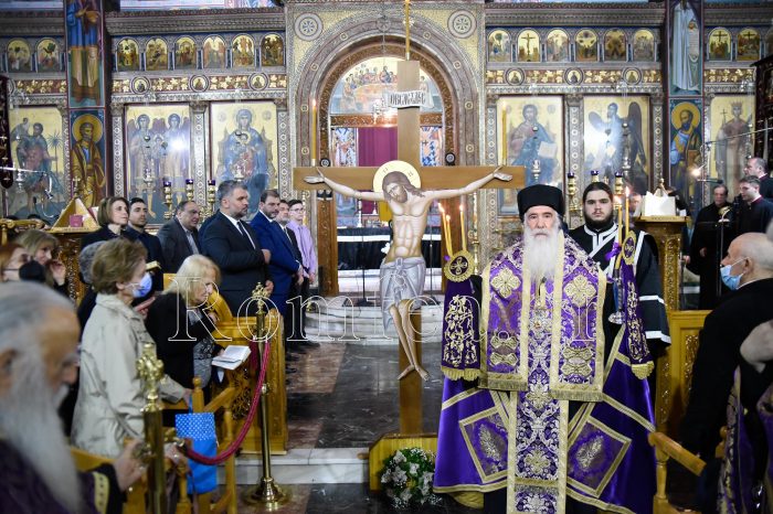 Η Ακολουθία των Αγίων Παθών στους Πολιούχους Κορυδαλλού (ΦΩΤΟ)