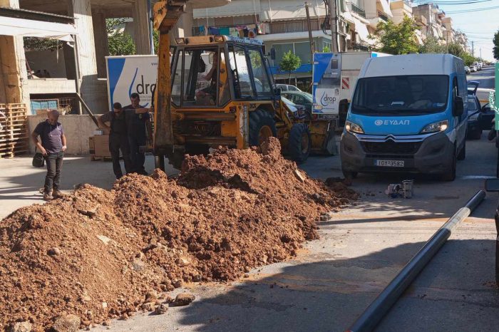 Προσωρινή διακοπή νερού στην Παπαδιαμάντη λόγω βλάβης