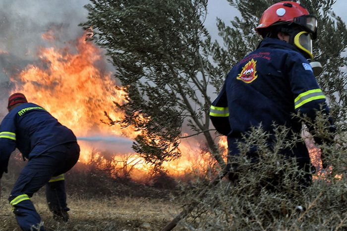 Νέα πυρκαγιά στην περιφερειακή Αιγάλεω