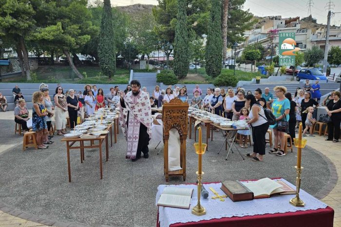 Εορτή Αγίου Φανουρίου: Εσπερινός Μετ’ Αρτοκλασίας και Θείου Κηρύγματος στον Ιερό Ναό Προφήτη Ηλία