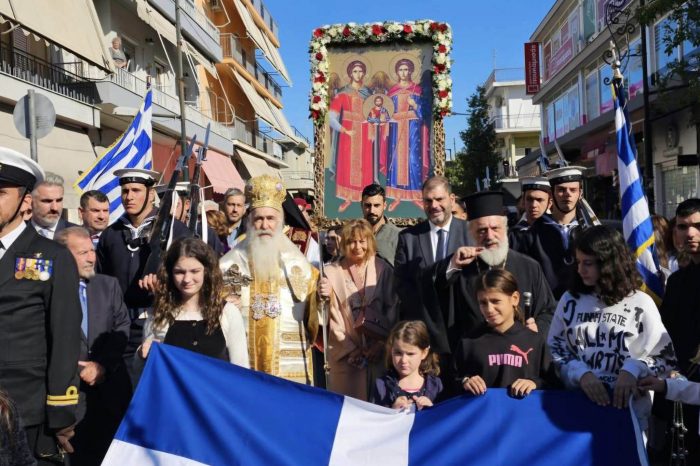 Νίκος Χουρσαλάς: Χρόνια πολλά! Οι Αρχάγγελοι να προστατεύουν την πόλη μας!